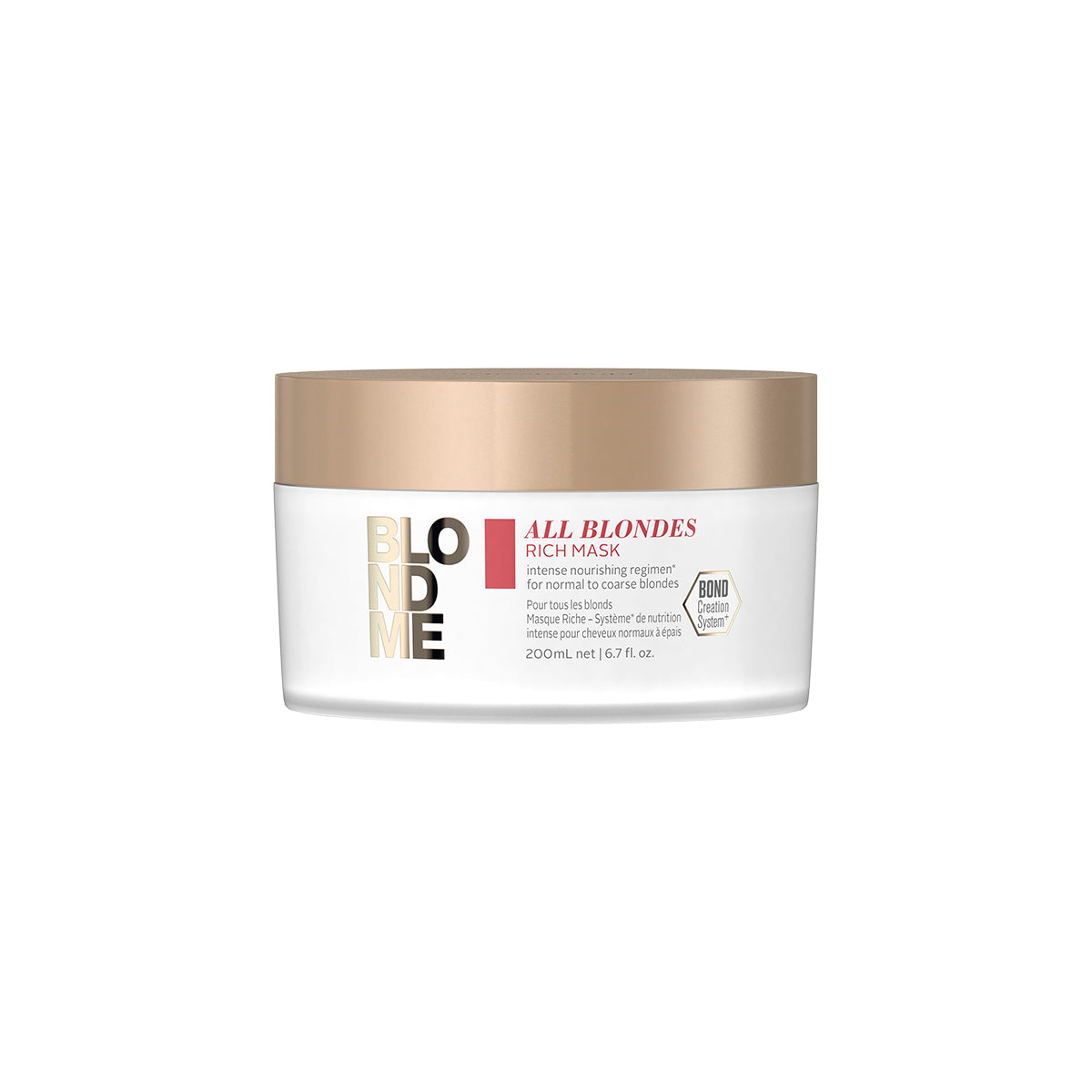 Mascarilla enriquecida Blondme All Blondies 200 ml