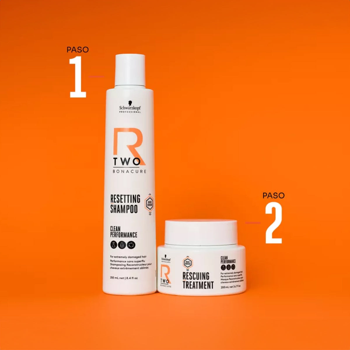 Shampoo Restaurador R-Two Bonacure 250 ml