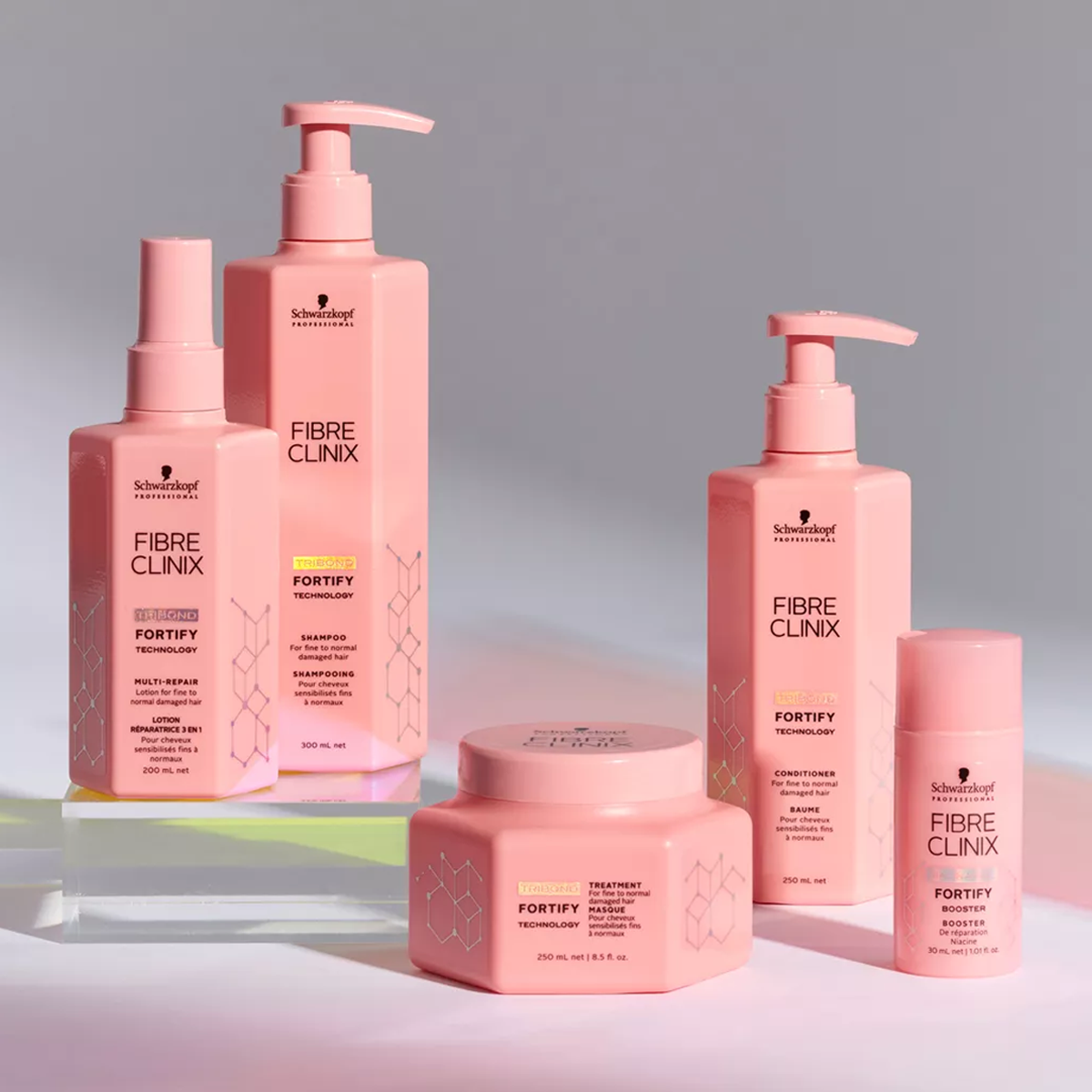 Loción multireparadora Fibre Clinix Fortify 200 ml