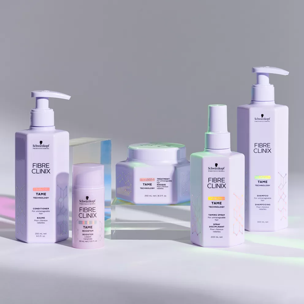 Shampoo Fibre Clinix Tame (Antiencrespado) 300 ml