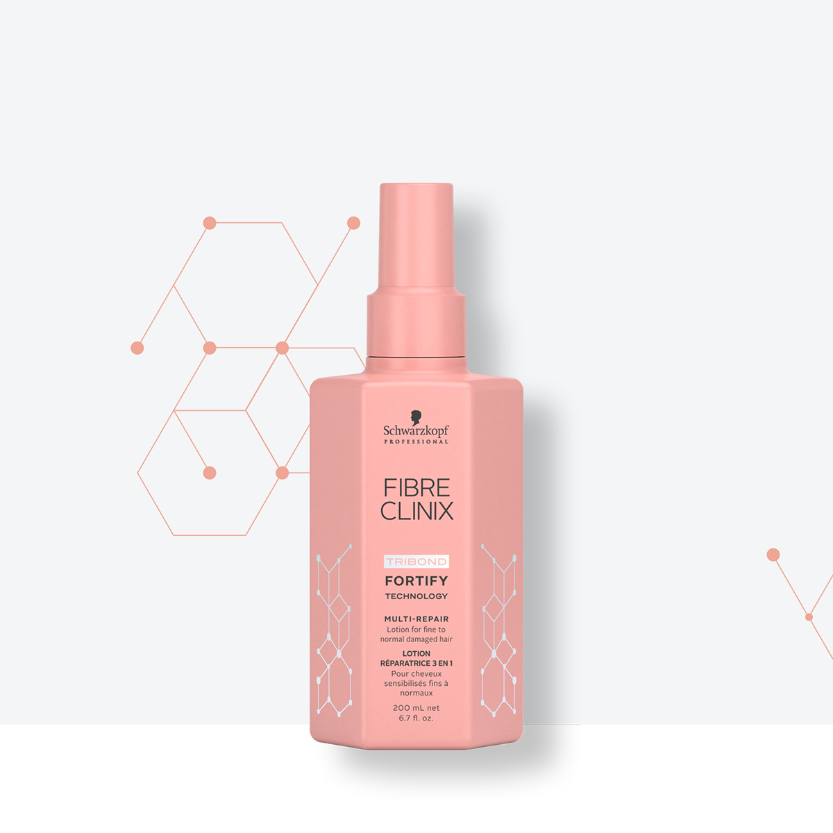 Loción multireparadora Fibre Clinix Fortify 200 ml