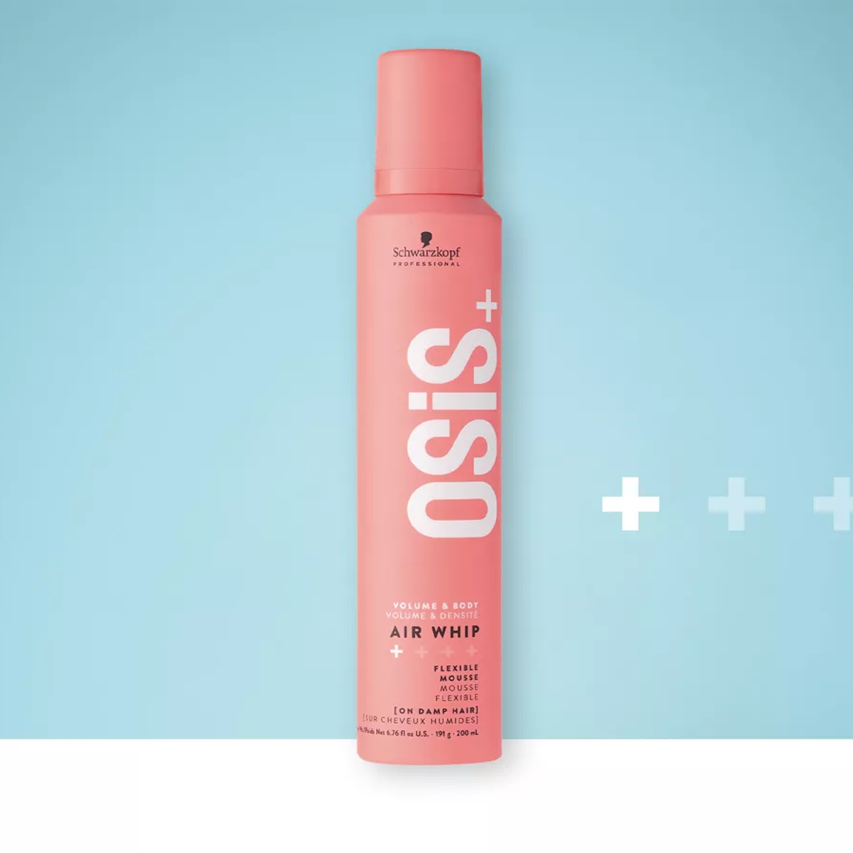 Espuma de fijación OSiS Air Whip 200 ml
