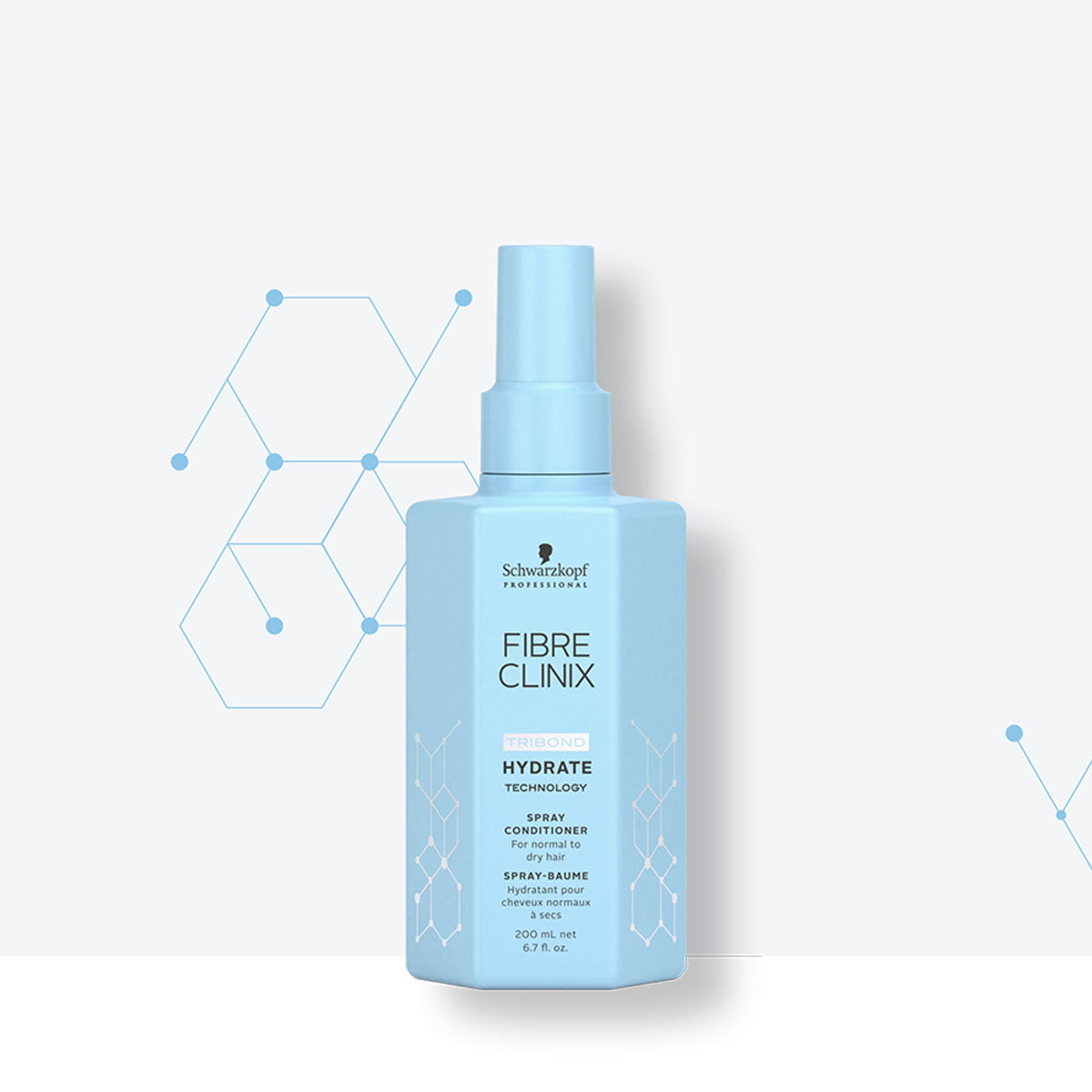 Spray Acondicionador Fibre Clinix Hydrate 200 ml