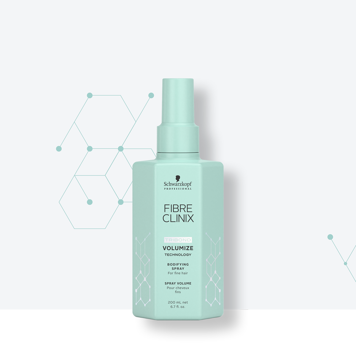 Spray Acondicionador Fibre Clinix Volumize 200 ml